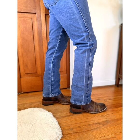 Wrangler Cowboy Cut Original Straight Jeans Size 38/32 - Picture 2 of 9